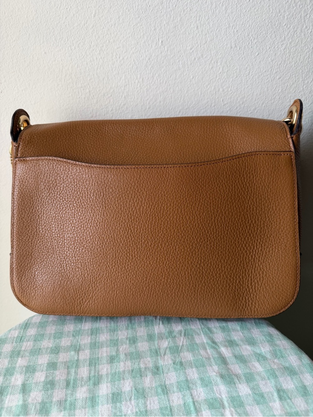 Coach Jes Light Saddle Brown Messenger Bag - Picture 2 of 13